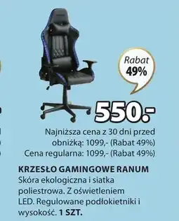 JYSK Krzesło gamingowe oferta