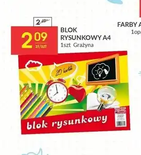 Społem Blok rysunkowy Grażyna oferta