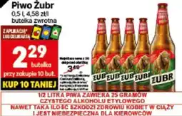 Delikatesy Centrum Piwo Żubr oferta