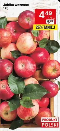 Delikatesy Centrum Jabłka wczesne oferta