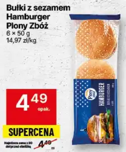 Delikatesy Centrum Bułki z sezamem Hamburger Plony Zbóż oferta