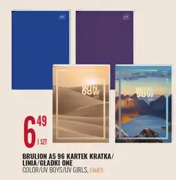 E.Leclerc Zeszyt a5 96 kartek gładki Interdruk oferta