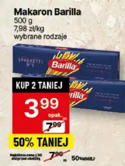 Delikatesy Centrum Makaron Barilla oferta