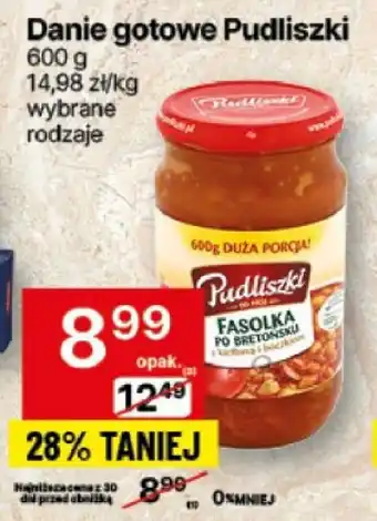 Delikatesy Centrum Danie gotowe Pudliszki oferta