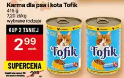 Delikatesy Centrum Karma dla psa i kota Tofik oferta