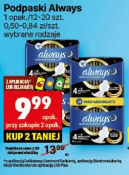 Delikatesy Centrum Podpaski Always oferta