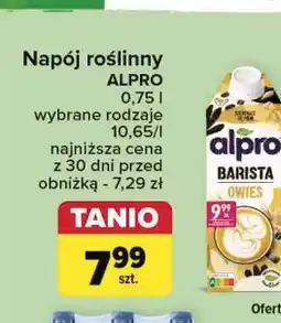 Carrefour Napój owies barista Alpro oferta