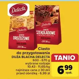 Carrefour Ciasto drozdżowe Delecta Duża Blacha oferta