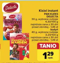 Carrefour Choco budyń Delecta oferta