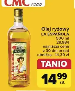 Carrefour Olej ryżowy La Espanola oferta