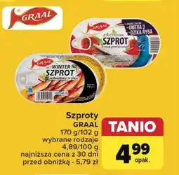 Carrefour Szprot w sosie pomidorowym Graal oferta