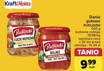 Carrefour Gulasz wieprzowo-wołowy Pudliszki oferta