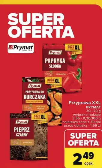 Carrefour Przyprawa do kurczaka złocista skórka Prymat oferta