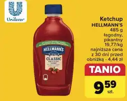 Carrefour Ketchup pikantny Hellmann's oferta