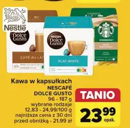 Carrefour Kawa latte macchiato Nescafe Dolce Gusto Starbucks oferta