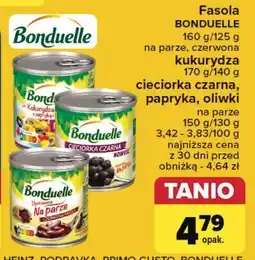 Carrefour Kukurydza złocista z papryką i oliwkami Bonduelle oferta