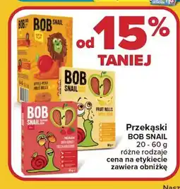 Carrefour Żelki jabłkowo-gruszkowe Bob Snail oferta