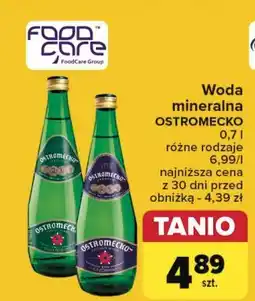 Carrefour Woda niegazowana Ostromecko oferta