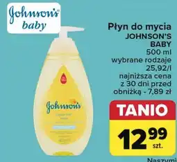 Płyn do mycia ciała i włosów 3w1 łagodny Johnson's Baby