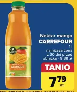 Carrefour Nektar mango Carrefour Sensation oferta