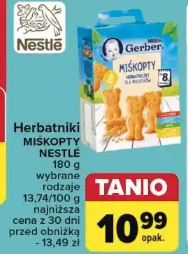 Carrefour Herbatniczki miśkopty Gerber Junior oferta