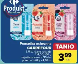 Carrefour Pomadka do ust owoce leśne Carrefour oferta