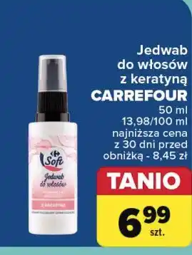 Carrefour Jedwab do włosów z kreatyną Carrefour oferta