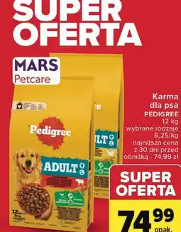 Carrefour Karma dla psa kurczak Pedigree oferta