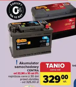 Carrefour Akumulator standard 40 p+ Centra oferta