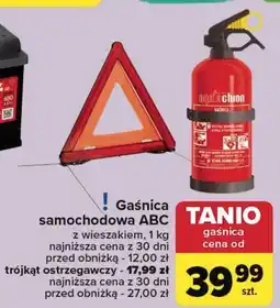 Gaśnica samochodowa 1 kg Ogniochron