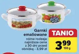 Carrefour Garnki emaliowane oferta