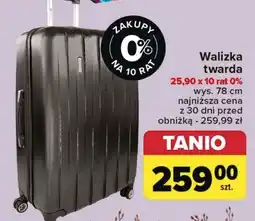 Carrefour Walizka twarda 78 cm Bugatti oferta