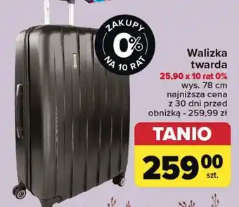 Carrefour Walizka twarda 78 cm Bugatti oferta