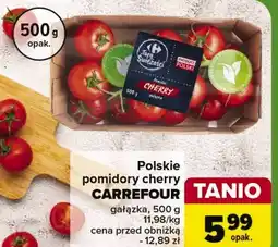Carrefour Pomidory cherry gałązka Carrefour targ świeżości oferta