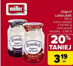 Carrefour Jogurt z jeżynami Landliebe oferta