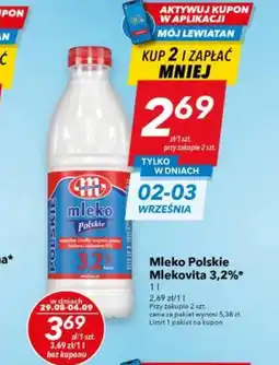 Lewiatan Mleko Mlekovita oferta