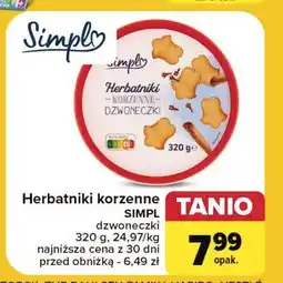 Carrefour Herbatniki korzenne dzwoneczki Simpl oferta