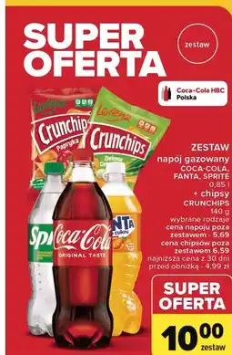 Carrefour Chipsy zielona cebulka Crunchips oferta