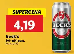 Lidl Beck's oferta