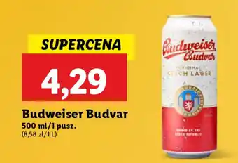 Lidl Budweiser Budvar oferta