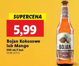 Lidl Bojan Kokosowe lub Mango oferta