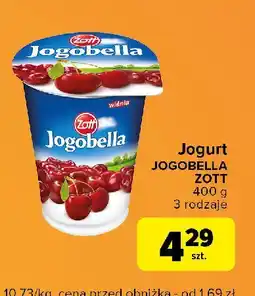 Jogurt wiśnia Jogobella