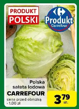 Carrefour Express Sałata lodowa Carrefour targ świeżości oferta