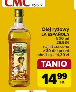 Carrefour Olej ryżowy La espanola oferta