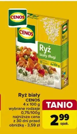 Carrefour Ryż biały długi Cenos oferta