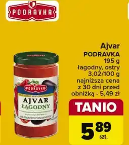 Carrefour Sos pikantny Podravka ajvar oferta