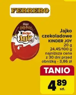 Carrefour Jajko z niespodzianką harry potter Kinder joy oferta