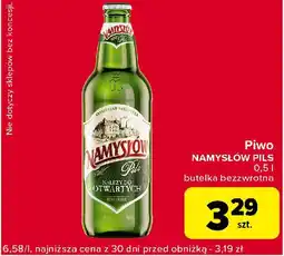 Piwo Namysłów Pils