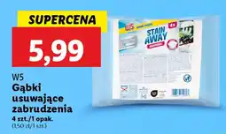 Lidl W5 Gąbki usuwające zabrudzenia oferta