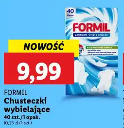 FORMIL Chusteczki wybielające 40 szt.